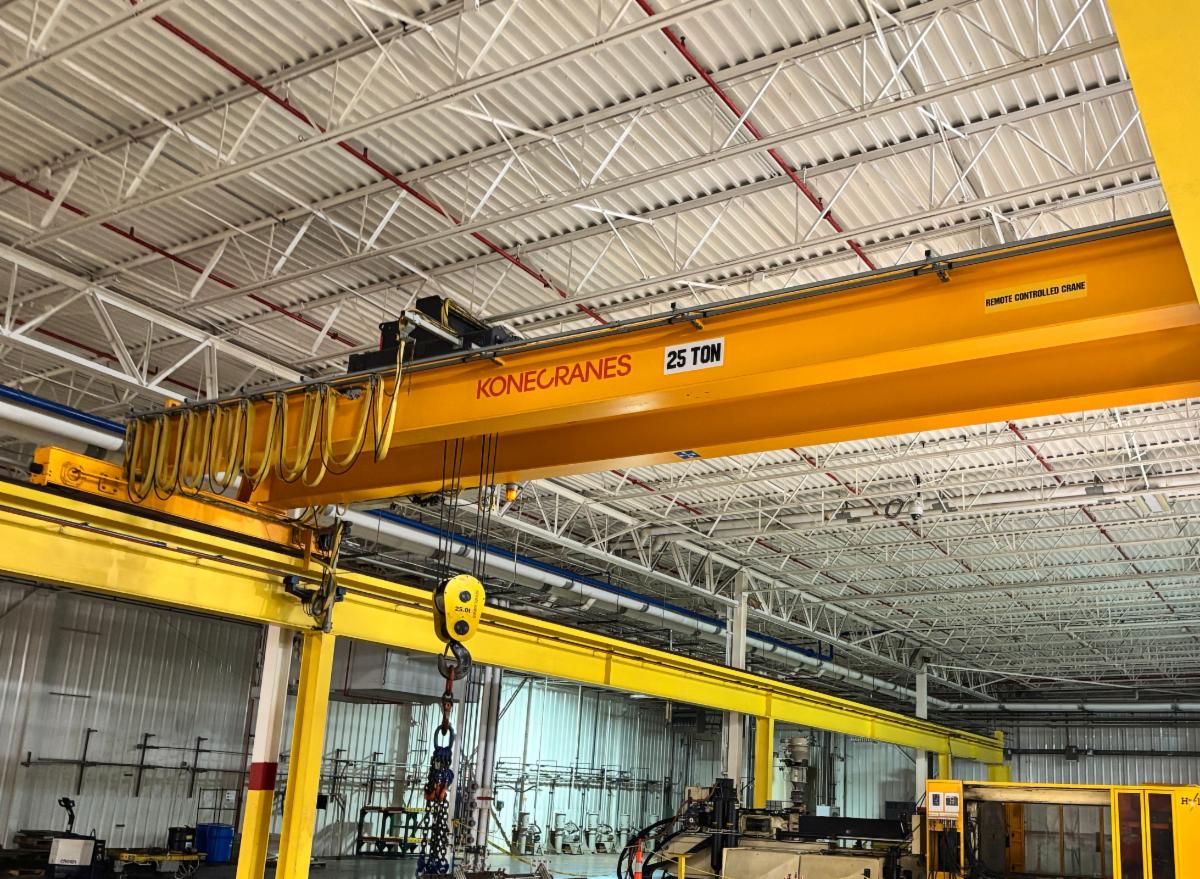 Kones 25-Ton Overhead Crane