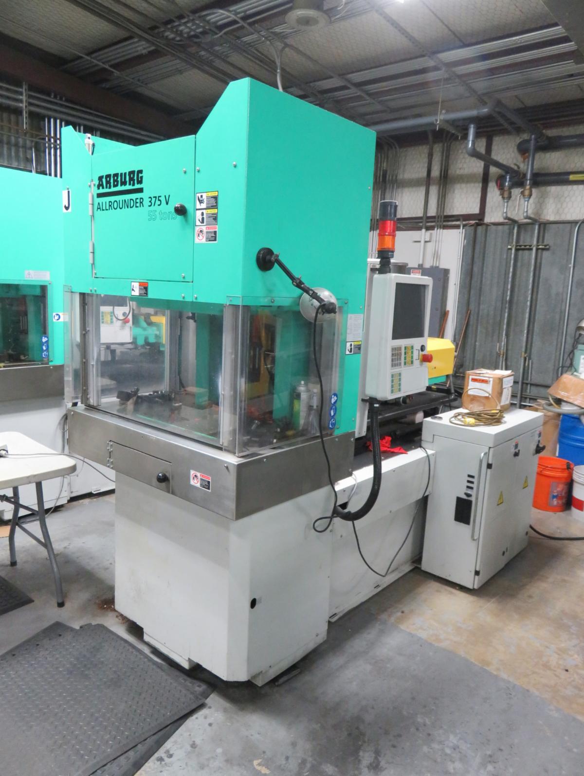 2018 Arburg 375 V 500-170, 55-Ton Vertical